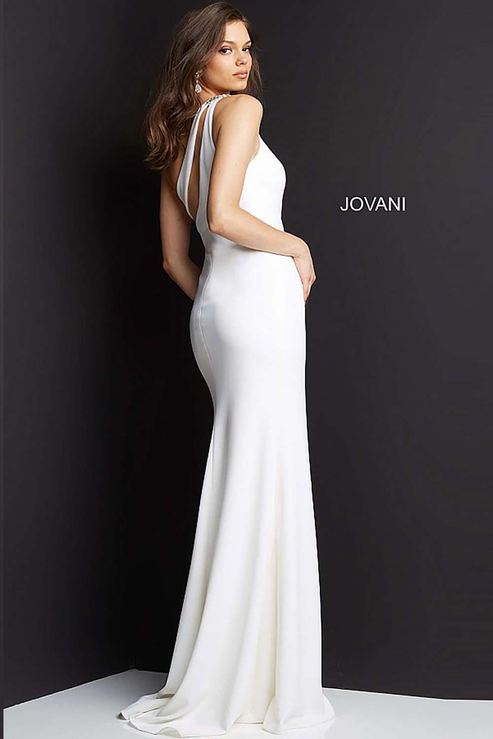 One shoulder Sexy Prom Dress Jovani 07173 - Morvarieds Fashion