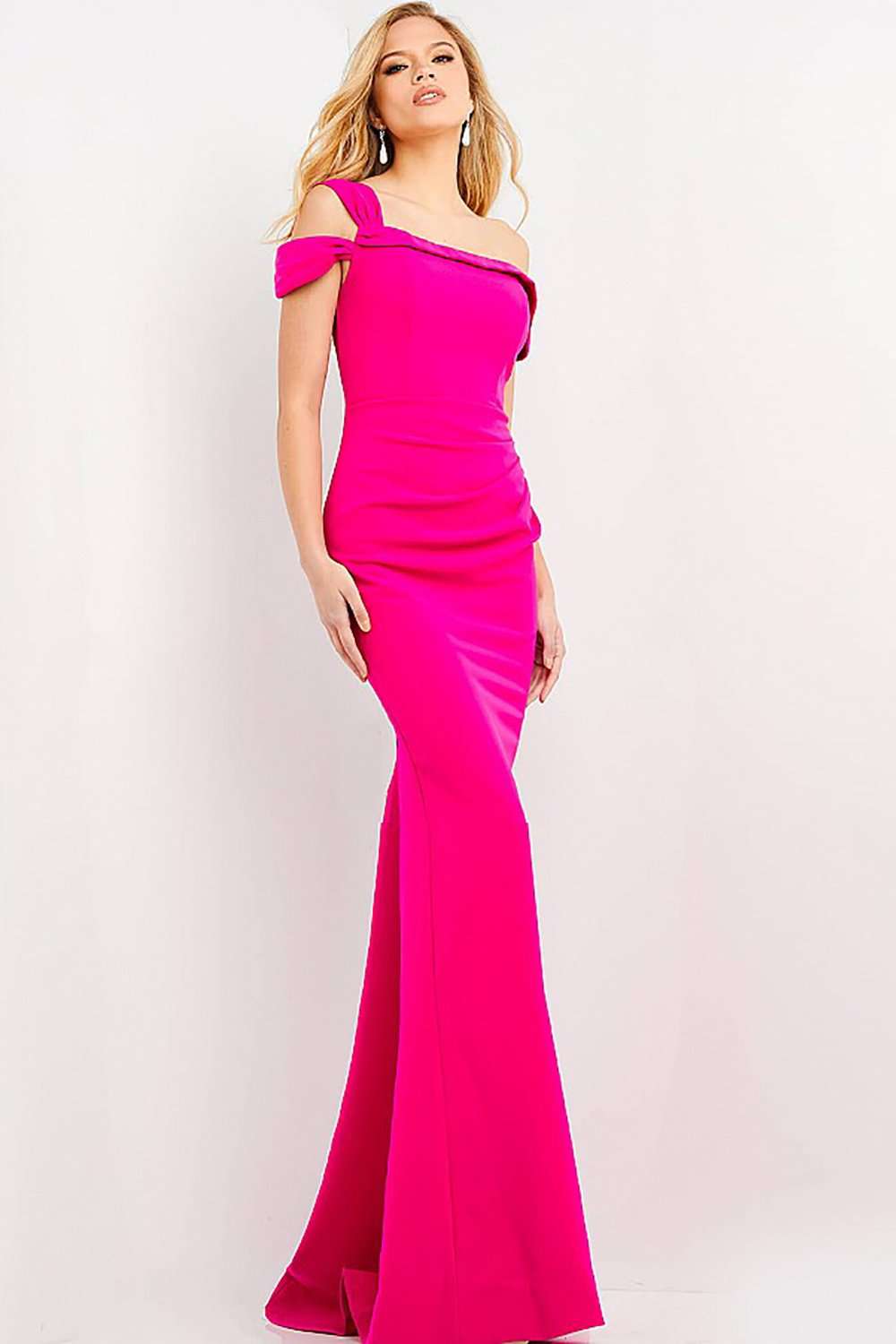 Sheath Off the Shoulder Evening Dress Jovani 06723 - Morvarieds Fashion