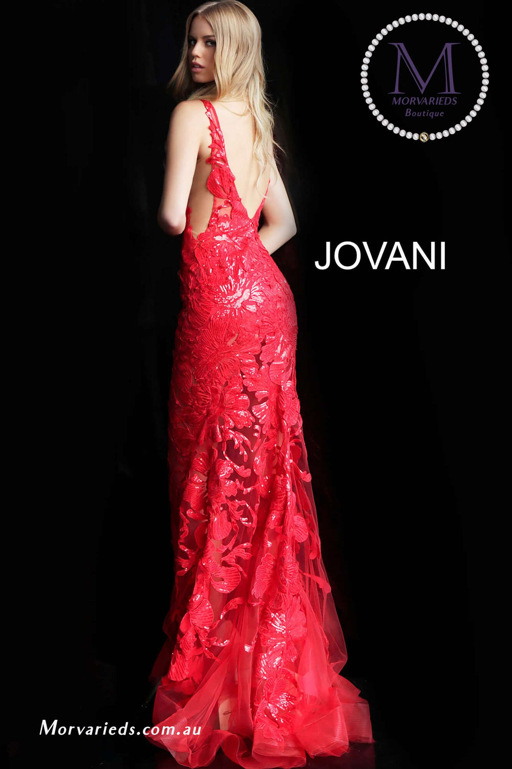 Embellished Sequin Formal Prom Dress Jovani 60283 - Morvarieds Fashion