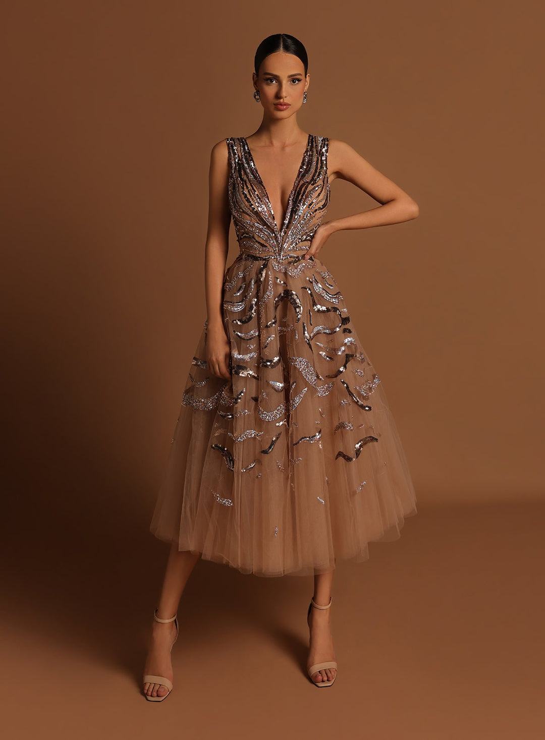 Formal Dress | DEBA - Tarik Ediz Prom Dress 98559 - Morvarieds Fashion