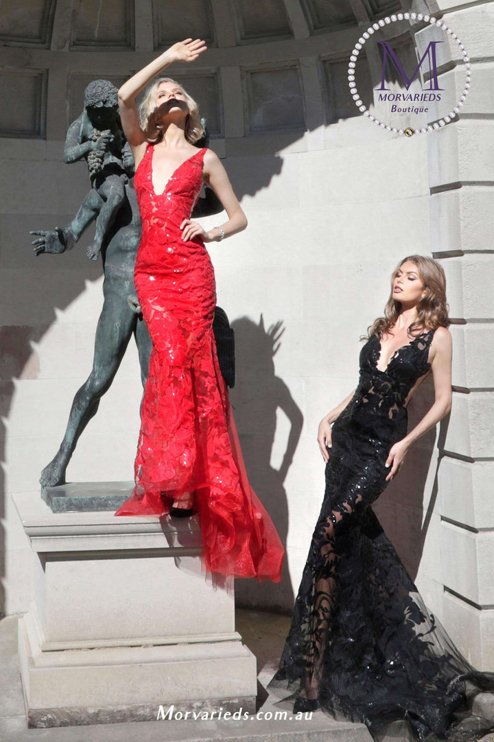 Embellished Sequin Formal Prom Dress Jovani 60283 - Morvarieds Fashion