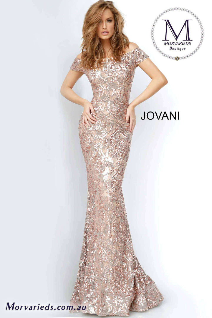 Mother Of the Bride Sequin Gown Jovani 1122 - Morvarieds Fashion