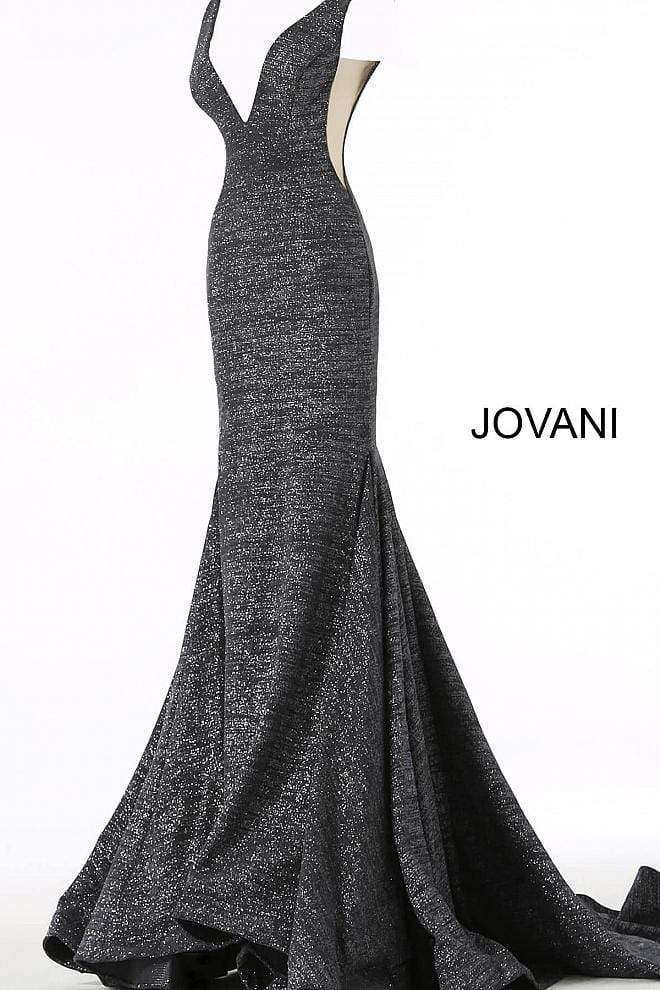 Fitted Plunging Neckline Formal Dress Jovani 47075 - Morvarieds Fashion
