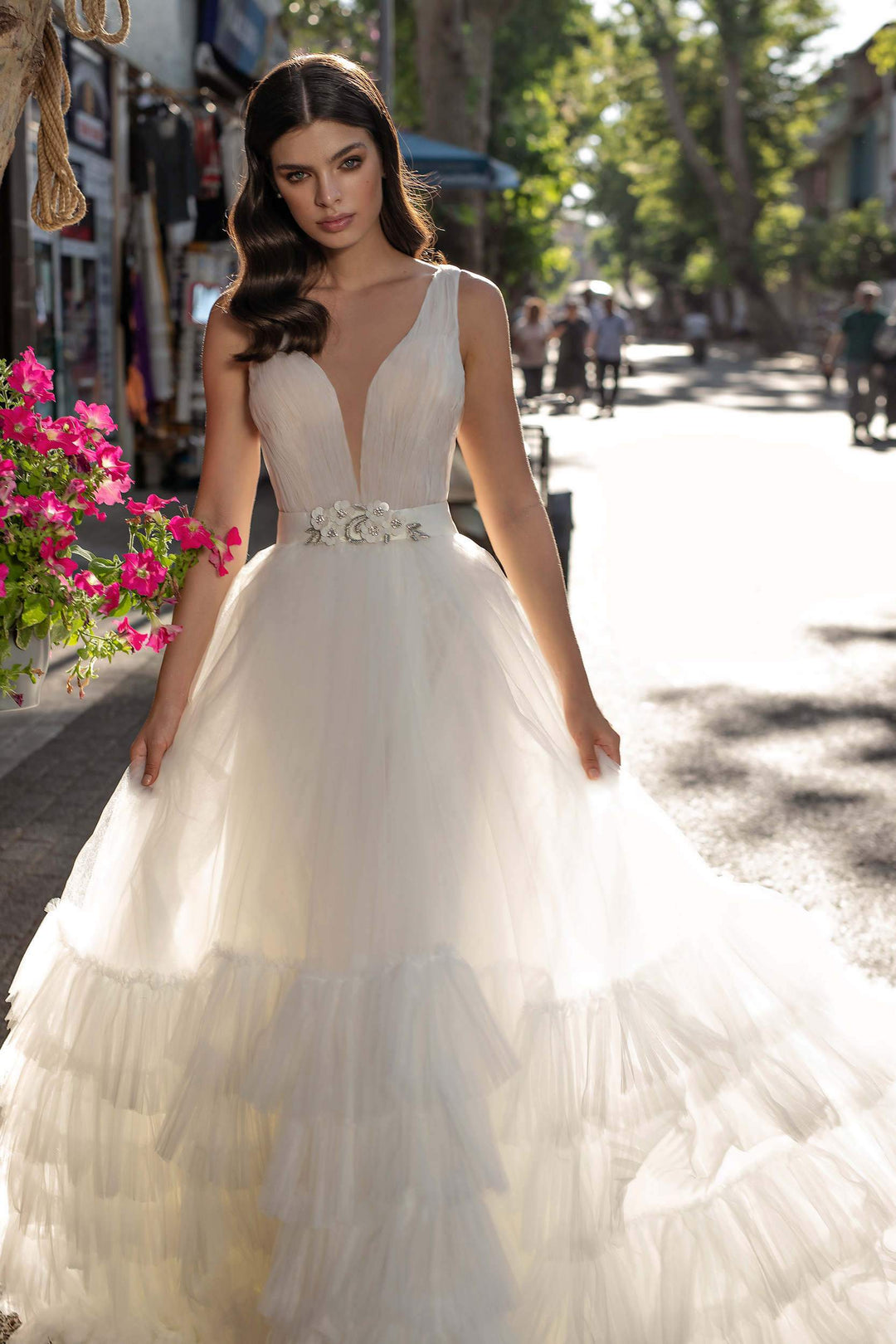 Wedding Dress - Caramel - Morvarieds Fashion