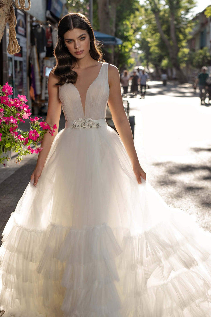 Wedding Dress - Caramel - Morvarieds Fashion