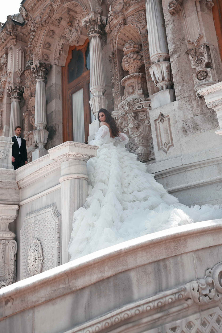 Wedding Dress - Rayana - Morvarieds Fashion
