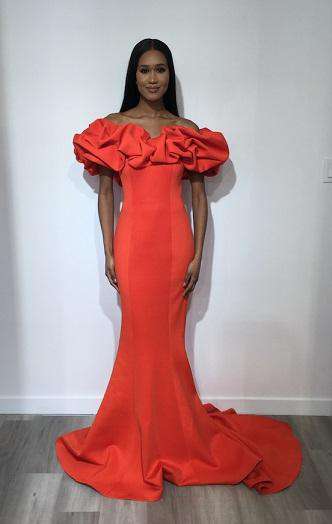 Off the Shoulder Scuba Evening Dress Jovani 04368 - Morvarieds Fashion